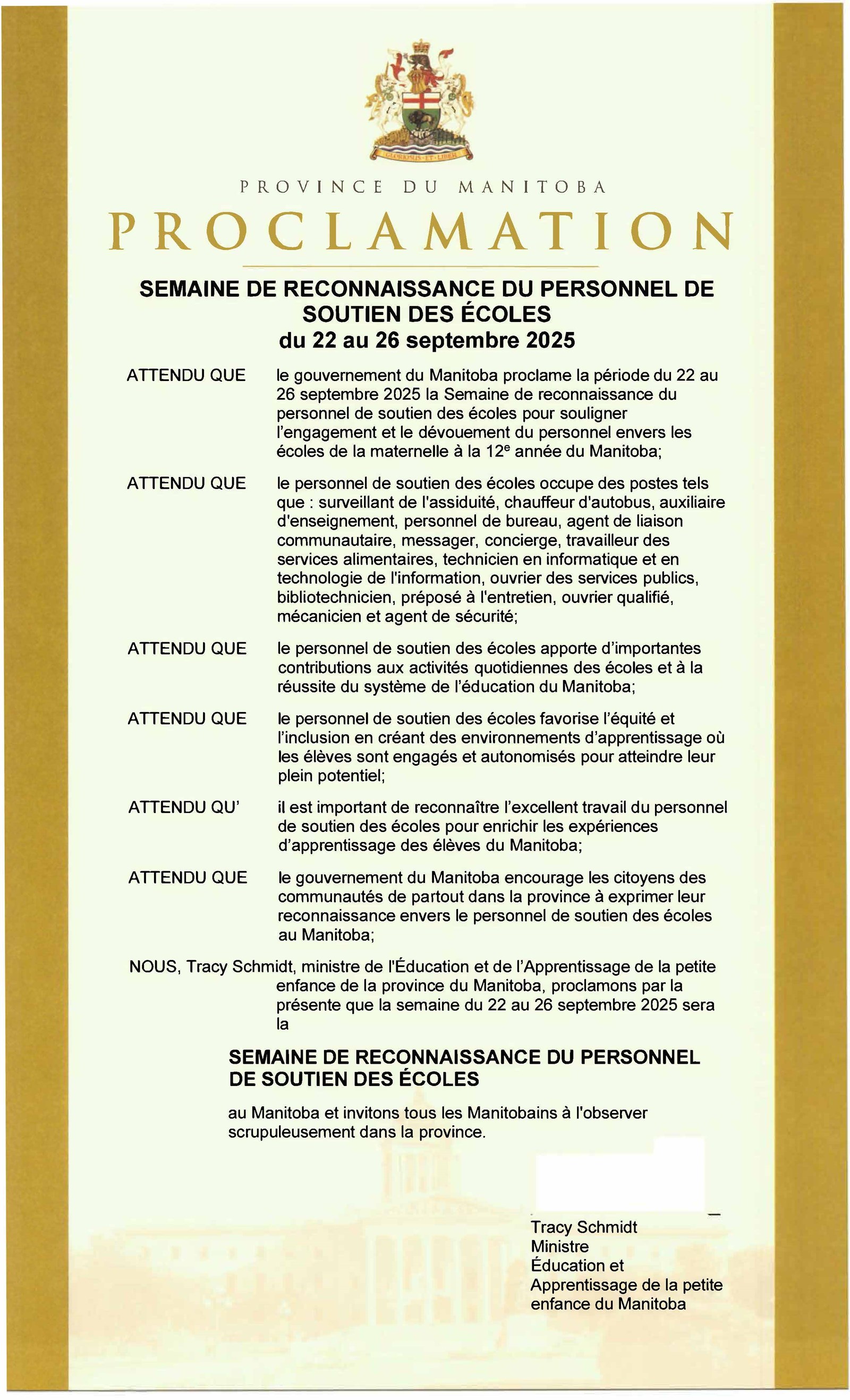 School Support Staff Week Proclamation (FR).pdf