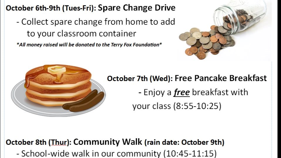 Terry Fox events at BG