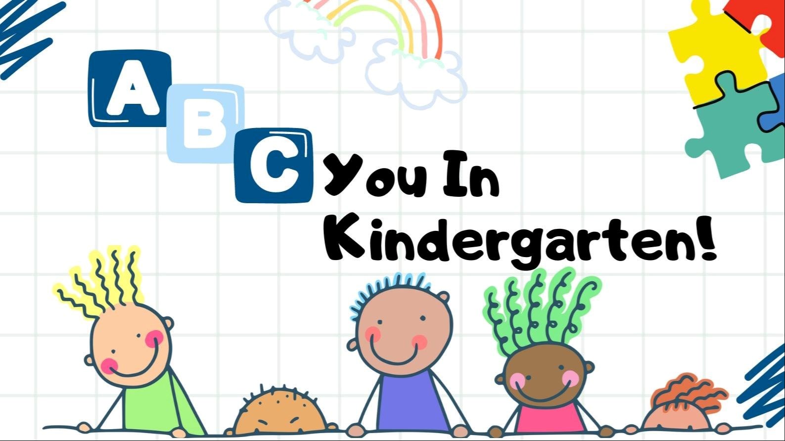 ABC You In Kindergarten